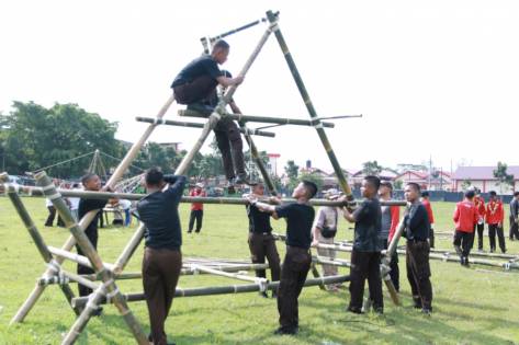 Persiapan Jambore Nasional XI, 17 Kwarcab Calon Kontingen Gelar Latihan Gabungan di Purbalingga