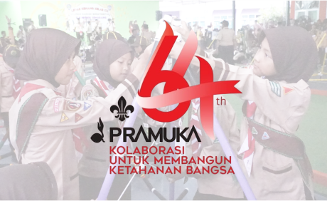 Memperingati 64 Tahun Gerakan Pramuka pada 14 Agustus 2025, Kwarnas Gerakan Pramuka melalui Surat Keputusan Nomor 106 Tahun 2025 tertanggal 8 Juli 2025 telah menetapkan Tema dan Logo 64 Tahun Gerakan Pramuka.
