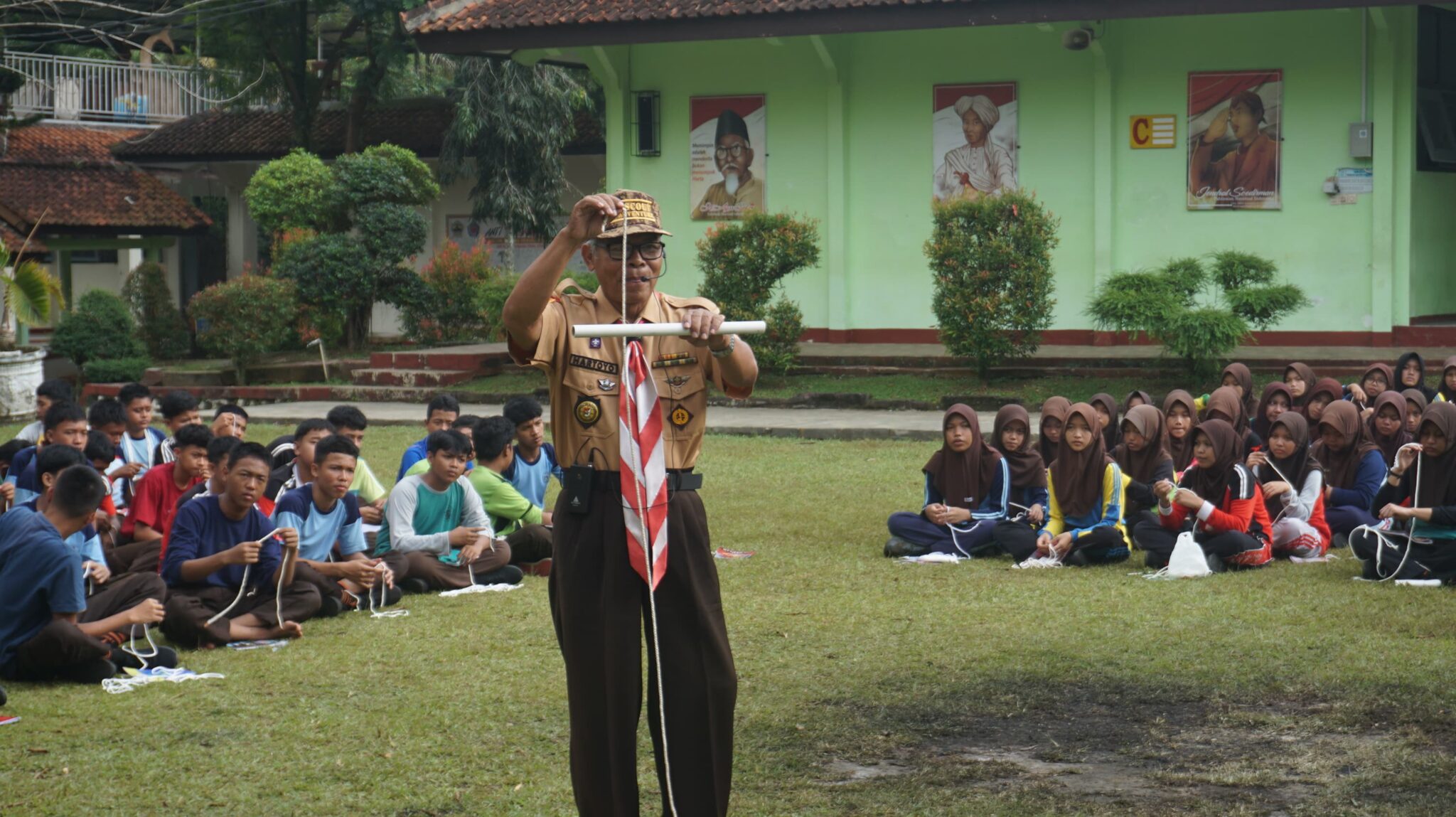 Perkemahan Tamu Ambalan SMA Negeri 1 Rembang 2025 : Sema