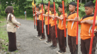 Kontingen Pramuka yang berpangkalan di SMP Negeri 3 Kutasari menyabet penghargaan  dalam Jambore Kwartir Ranting (Jamran) Kutasari Tahun 2025.