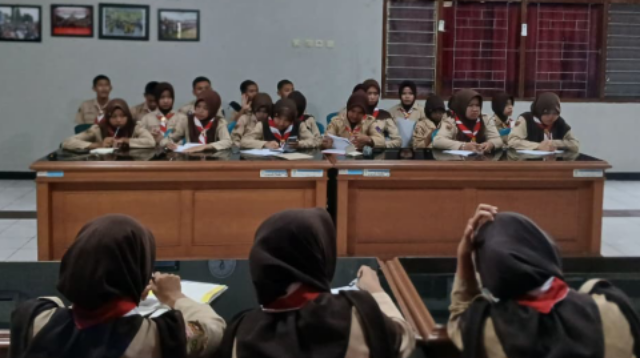 Saka Pariwisata Kwartir Cabang Gerakan Pramuka Kabupaten Purbalingga menyelenggarakan Musyawarah Saka (MUSAKA) pada Selasa, 17 Maret 2026, di aula Dinas Pemuda, Olahraga, dan Pariwisata Kabupaten Purbalingga