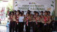 Pengukuhan kontingen Jamnas (7)