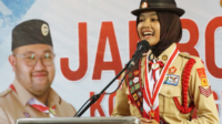 Pemimpin Regu Sakura, Queen Annisa Almadina Kurniawan.